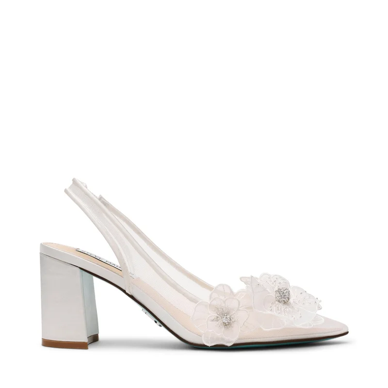 STEVE MADDEN Sb-Petra Ivory Heels